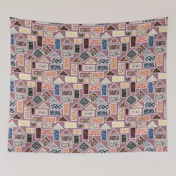 Item preview, Stamps Pattern designed and sold by space-kitten.