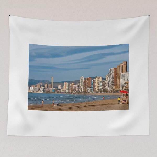 Item preview, Benidorm Levante Beach Costa Blanca Spain designed and sold by AndyEvansPhotos.