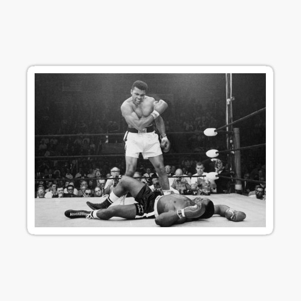 mohamed ali boxing Sticker