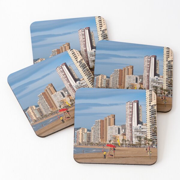 Item preview, Benidorm Levante Beach Costa Blanca Spain designed and sold by AndyEvansPhotos.