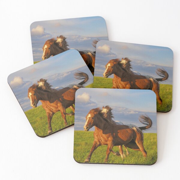 Item preview, Charging Horses designed and sold by colorfulbundles.