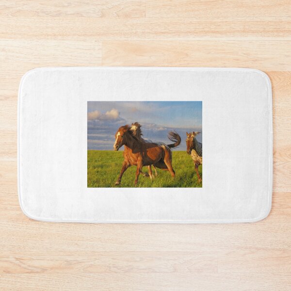 Item preview, Charging Horses designed and sold by colorfulbundles.