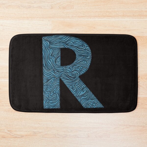 Item preview, R letter wave design designed and sold by SidTastic .