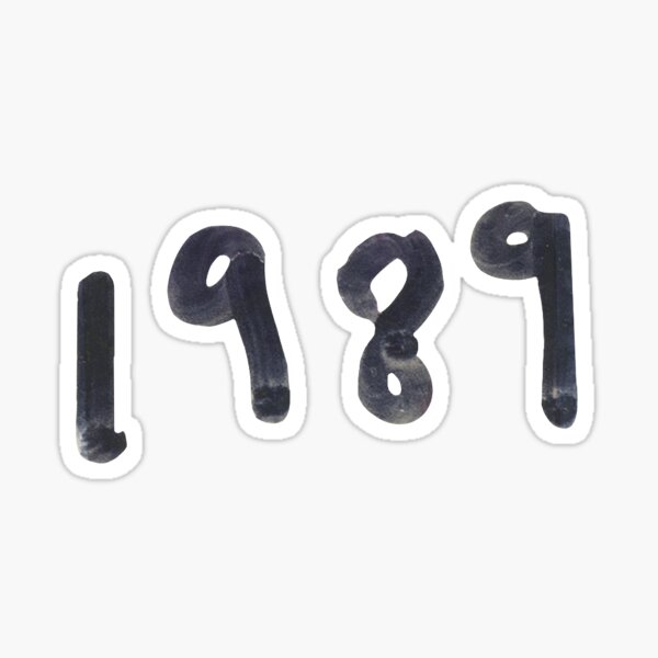 1989 Sticker