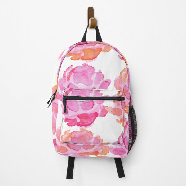 Artikelvorschau, Rosa und Pfirsich Aquarell Rosen - Muster entworfen und verkauft von JellyBeenzz.