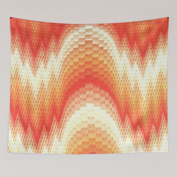 Item preview, Seventies Funky Needlepoint Pattern No.12 - Vintage Retro Pattern designed and sold by elevens.