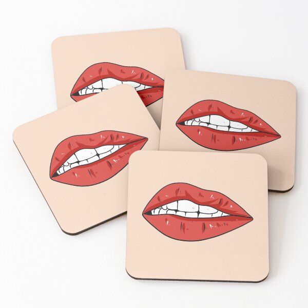 Item preview, Teasing Lips Mouth and Teeth Hot Lipstick Tease designed and sold by trendo.