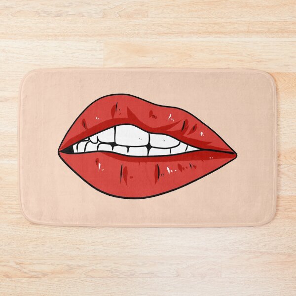 Item preview, Teasing Lips Mouth and Teeth Hot Lipstick Tease designed and sold by trendo.