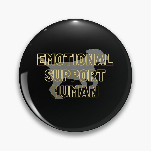 Item preview, emotional support human designed and sold by Diamaber.