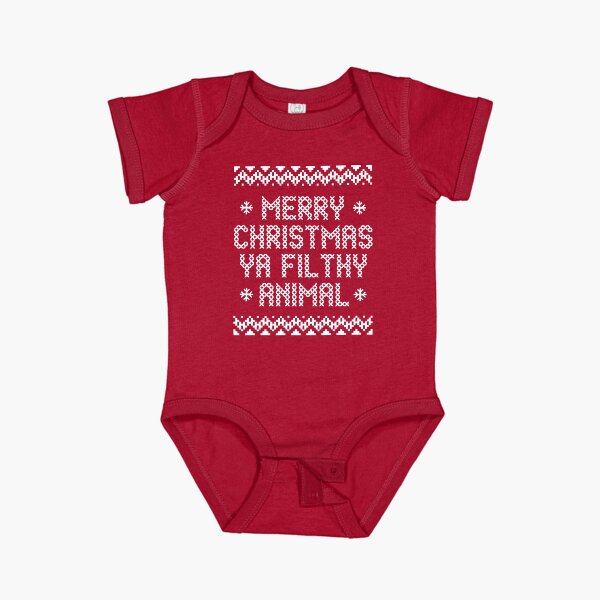 Artikel-Vorschau von Frohe Weihnachten Ya Dirty Animal Text, designt und verkauft von SimplyNewDesign.