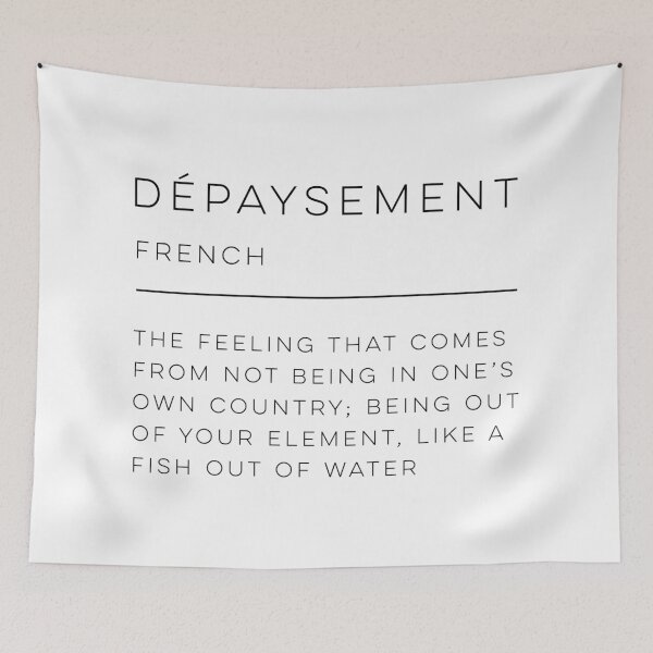 Item preview, Dépaysement Definition designed and sold by wisemagpie.