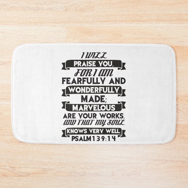 Item preview, Psalm 139:14 designed and sold by plushism.