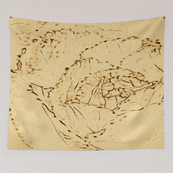 Item preview, Outlined golden rose  designed and sold by SulkaCreative.