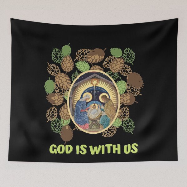 Item preview, Christmas Nativity God Is With Us! designed and sold by DiverseMerch.