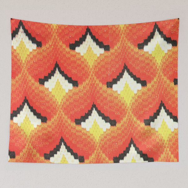 Item preview, Seventies Funky Needlepoint Pattern No.13 - Vintage Retro Pattern designed and sold by elevens.