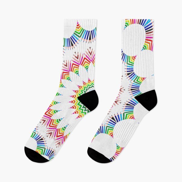 Item preview, Kaleidoscope colour pencil design designed and sold by MaxnGeorge.