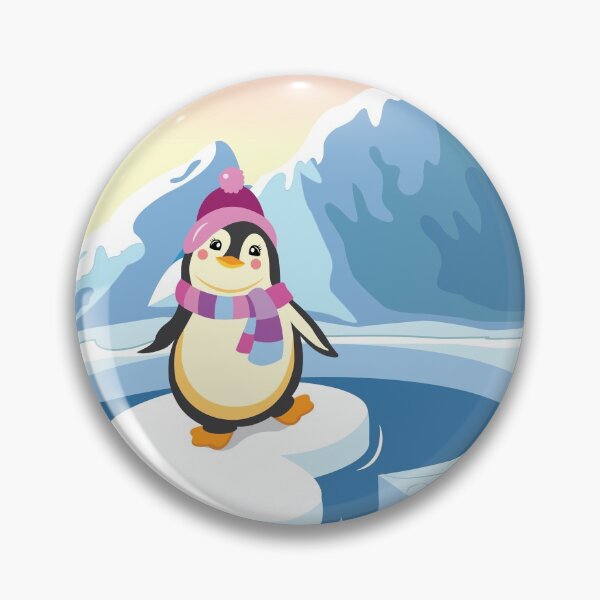 Item preview, Cute Penguin On An Iceberg designed and sold by danikaVT.
