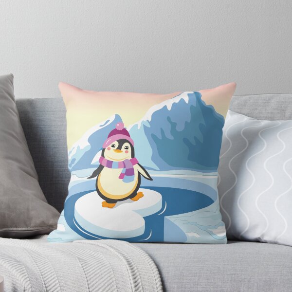 Item preview, Cute Penguin On An Iceberg designed and sold by danikaVT.