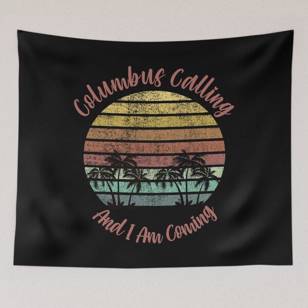 Item preview, Columbus calling designed and sold by arnabbabai.