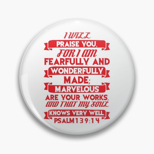 Item preview, Psalm 139:14 designed and sold by plushism.