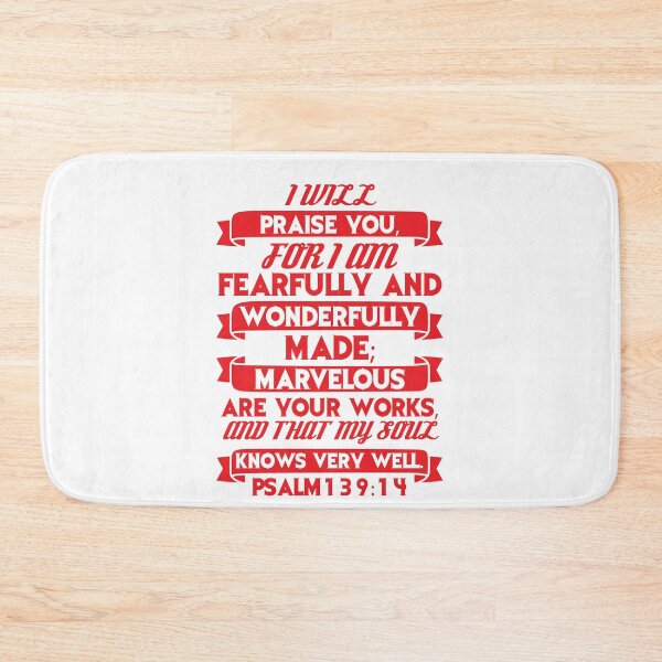 Item preview, Psalm 139:14 designed and sold by plushism.