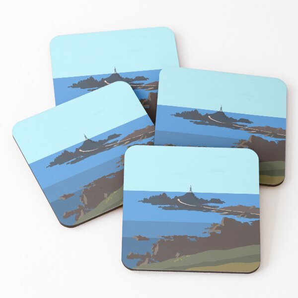 Item preview, Corbiere Lighthouse, Jersey, Channel Islands designed and sold by knileuh.