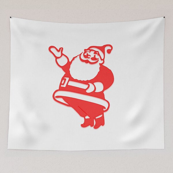 Item preview, Santa Cool red Merry Christmas designed and sold by oxoxoxo.