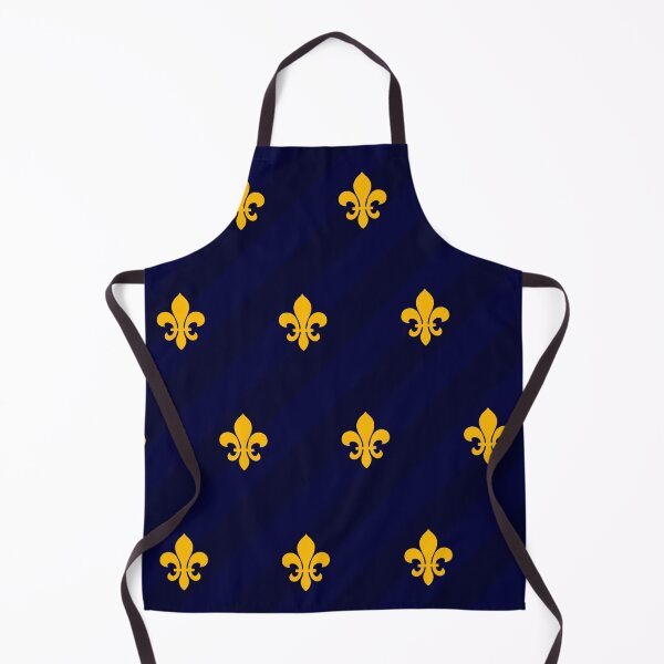 Item preview, Fleur de Lys Gold Blue designed and sold by lathspell.