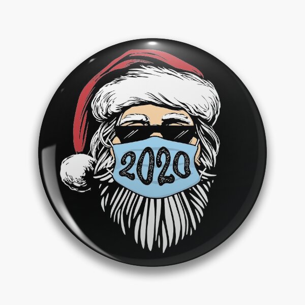 Item preview, Santa In Mask Quarantine Christmas 2020 Merry Xmask Bearded Santa Claus Xmas Gifts designed and sold by alenaz.