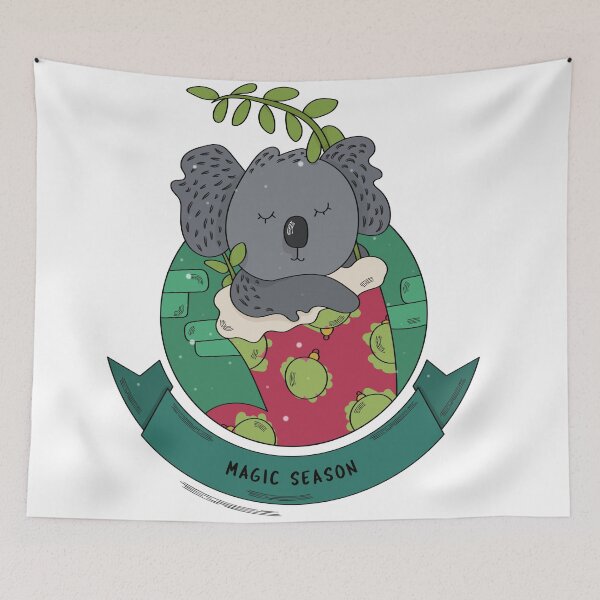 Item preview, Koala Christmas- Magic Season designed and sold by joabaj.