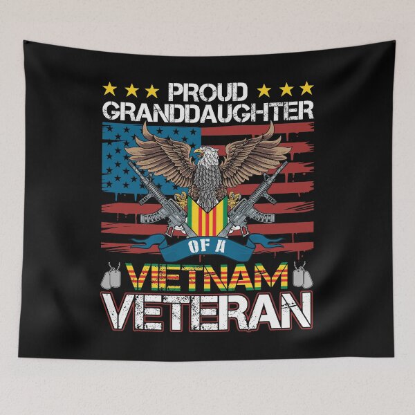 Item preview, Proud Granddaughter Of A Vietnam Veteran Grandpa designed and sold by BruceFaulkner.