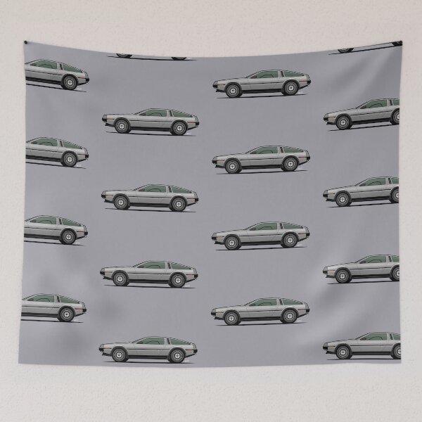 Item preview, Single Illustration of a DeLorean DMC-12 designed and sold by RJWautographics.