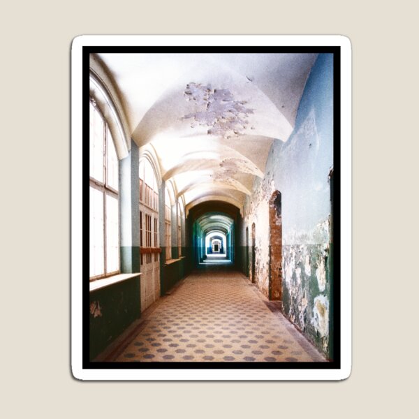 Item preview, Lost Places Berlin: Krankenhauskorridor designed and sold by shackledlettuce.