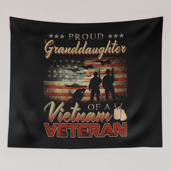 Item preview, Proud Granddaughter Of A Vietnam Veteran Grandpa designed and sold by BruceFaulkner.
