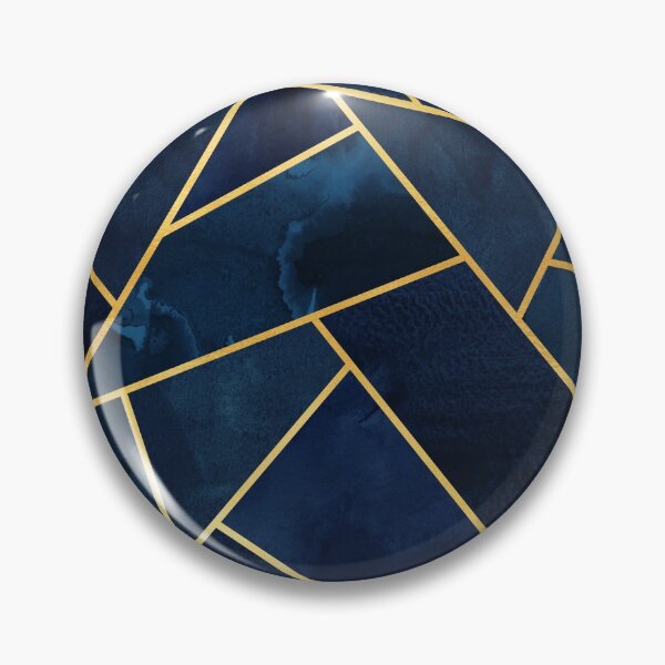 Item preview, Navy & Gold Geo designed and sold by Blue-Banana.