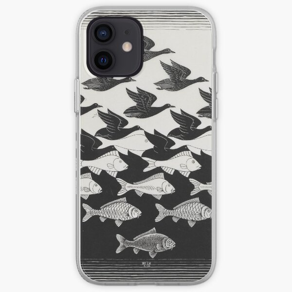 ESCHER Sky and Water I iPhone Soft Case