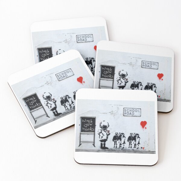 Item preview, Banksy - Back to school in Covid times designed and sold by be-un1que.
