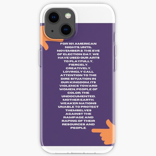 The Scheherazade Project- What We Stand For iPhone Soft Case