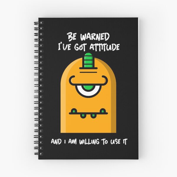 Item preview, Be warned I have attitude designed and sold by Salkian.