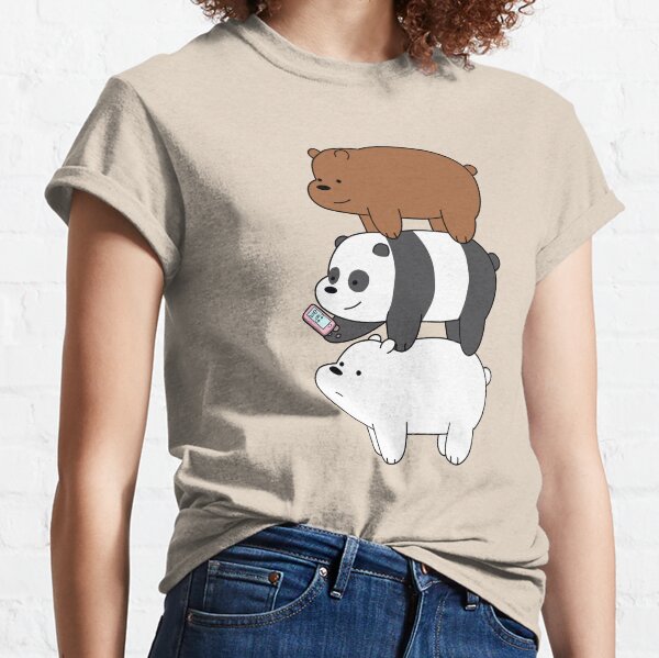 We Bare Bears™ Grizzly, Panda, and Ice bear Classic T-Shirt