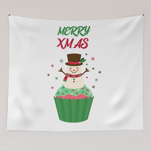 Item preview, Snowman Merry Xmas designed and sold by joabaj.