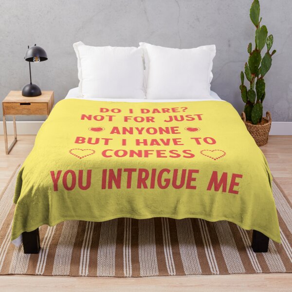 Item preview, Dash and Lily Do I dare? Not for just anyone but I have to confess You intrigue me , Netflix movie Quote designed and sold by Mindy Bubble.