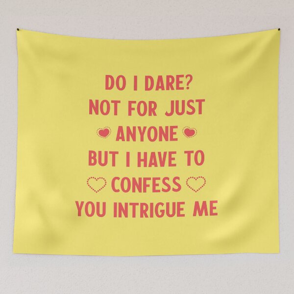 Item preview, Dash and Lily Do I dare? Not for just anyone but I have to confess You intrigue me , Netflix movie Quote designed and sold by Mindy Bubble.