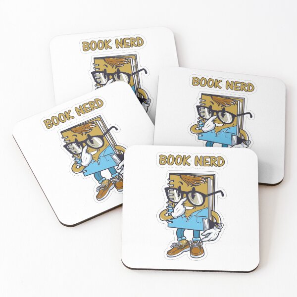 Item preview, Nerd de libro divertido con gafas designed and sold by Rott515.