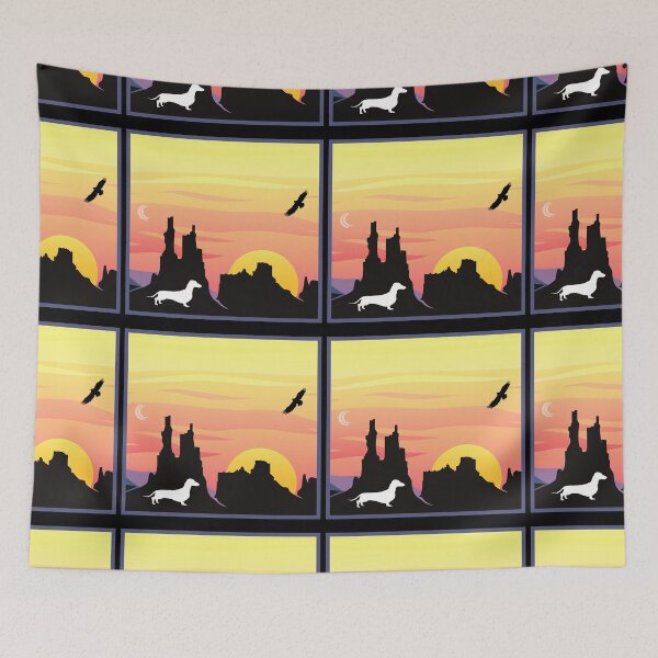 Item preview, Dachshund in the Grand Canyon designed and sold by TheDachshund.