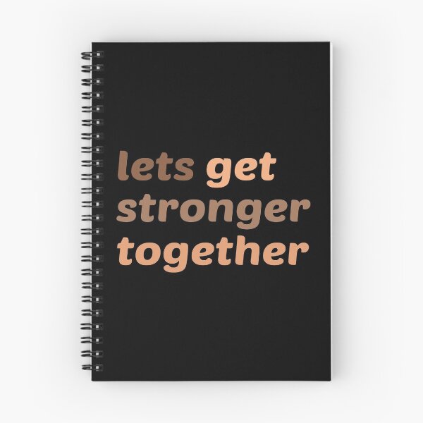 Item preview, Lets Get Stronger Together - Skin Tones designed and sold by kindxinn.