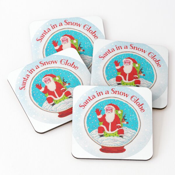 Item preview, Santa in a Snow Globe designed and sold by santasnowglobe.