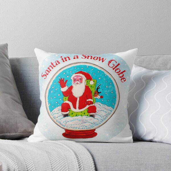 Item preview, Santa in a Snow Globe designed and sold by santasnowglobe.
