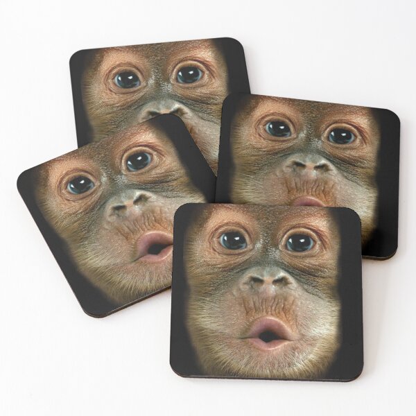 Item preview, Funny Chimpanzee face designed and sold by More than Myriad.