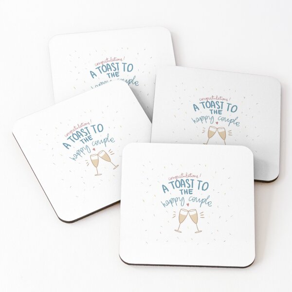 Item preview, Toast to the happy couple designed and sold by sunny-sidesup.